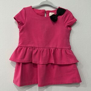 Kate Spade Girls Karis Pink Swirl Dress Sz 12M
